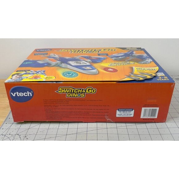 VTech Switch & Go Dinos Span The Spinosaurus 3-8 Years New NOS - Picture 7 of 11